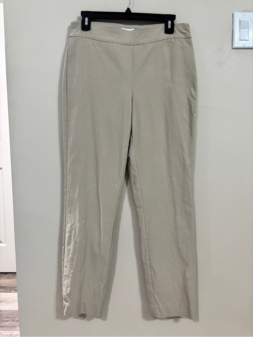 SALE Charter Club Cambridge Skinny Tailored Khakis Stretch Pull-On Pants